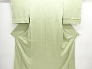 一つ紋色無地着物